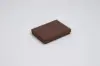 5-1/4L x 3-3/4W x 7/8H, Textured Two-Piece Jewelry Boxes, Cocoa