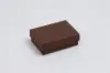 3-1/2L x 3-1/2W x 1H, Textured Two-Piece Jewelry Boxes, Cocoa