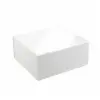 10L x 10W x 4-1/2H, Glossy Magnetic Gift Boxes, White Gloss