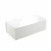 13L x 6-1/2W x 4-1/4H, Glossy Magnetic Gift Boxes, White Gloss