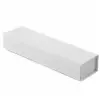8L x 2W x 1-1/4H, Glossy Magnetic Gift Boxes, White Gloss