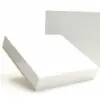 9-1/2L x 9-1/4W x 1-3/4H, Glossy Magnetic Gift Boxes, White Gloss
