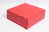12L x 12W x 4-1/2H, Glossy Magnetic Gift Boxes, Red Gloss Box