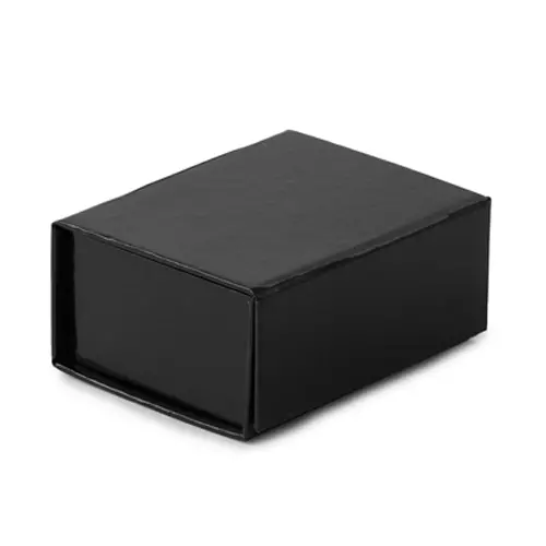2-5/8L x 2W x 1-1/5H, Glossy Magnetic Gift Boxes, Black Gloss