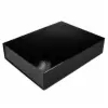 14-3/8L x 10-3/4W x 3-1/8H, Glossy Magnetic Gift Boxes, Black Gloss