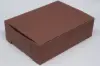 8L x 5-1/2W x 3H, Chocolate Cocoa Brown Bakery Boxes