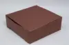 8L x 8W x 3H, Chocolate Cocoa Brown Bakery Boxes