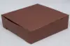 10L x 10W x 2-1/2H, Chocolate Cocoa Brown Bakery Boxes