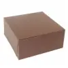 12L x 12W x 5H, Chocolate Cocoa Brown Bakery Boxes