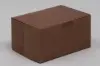 5-1/2L x 4W x 2-7/8H, Chocolate Cocoa Brown Bakery Boxes