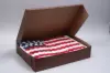 19L x 14W x 4H, Chocolate Cocoa Brown Bakery Boxes