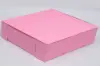 10L x 10W x 2-1/2H, Strawberry Pink Bakery Boxes