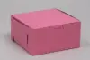 6L x 6W x 3H, Strawberry Pink Bakery Boxes