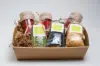 8-5/8W x 12-1/2L x 3-5/16H, E-Flute Market Trays, Natural Kraft