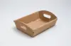 6-1/16W x 8-5/8L x 2-3/8H, E-Flute Market Trays, Natural Kraft