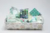 8-5/8W x 12-1/2L x 3-5/16H, E-Flute Market Trays, Alpine Snowflake