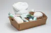 11-3/4W x 16-7/8L x 4-5/16H, E-Flute Market Trays, Natural Kraft