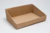 9-3/8W x 12-1/8L x 4-1/8H, E-Flute Market Trays, Kraft