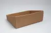 12-1/2W x 15-3/4L x 5-7/8H, E-Flute Market Trays, Kraft