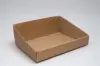 12-1/2W x 15-3/4L x 5-7/8H, E-Flute Market Trays, Kraft