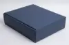 11L x 3-1/2W x 13-3/8H, Italian Wine Boxes, Juta Blue Linen