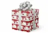 24W x 417 ft, Holiday Wrapping Paper, Frolicking Polar Bears