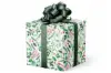 24W x 417 ft, Holiday Wrapping Paper, Watercolor Holly