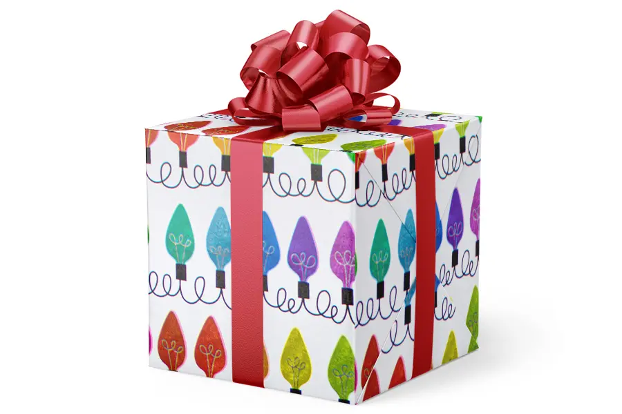 24W x 417 ft, Everyday Wrapping Paper, Lighten Up