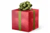 24W x 417 ft, Holiday Wrapping Paper, Red BB Dot