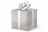 24W x 417 ft, Everyday Wrapping Paper, White Plaid
