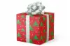 24W x 417 ft, Holiday Wrapping Paper, Grinchy Trees