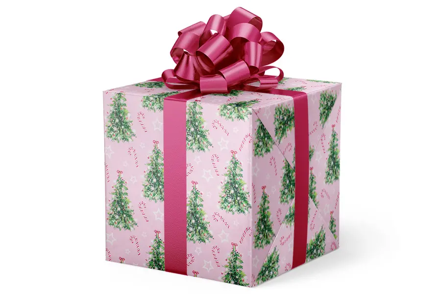 24W x 417 ft, Holiday Wrapping Paper, Candy Land