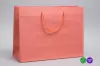 16W x 6D x 12H, Matte Gaia Eurotote Bags with Paper Rope Handles, Cantaloupe