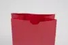 4-1/8W x 2-1/2D x 7-7/8H, Stand Up Colored Paper Bags, Red