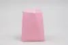 5-3/4W x 7-1/2H, Glassine Lined Gourmet Merchandise Bags, Petal Pink