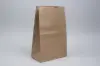 11W x 6D x 17H, Stand Up Paper Merchandise Bags, Natural Kraft