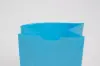 6-1/4W x 3-4/5D x 12-1/2H, Stand Up Colored Paper Bags, Blue Sky