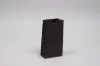 4-1/8W x 2-1/2D x 7-7/8H, Stand Up Colored Paper Bags, Black