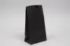 6W x 3-5/8D x 11-1/16H, Stand Up Colored Paper Bags, Black