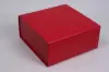 10L x 10W x 4-1/2H, Scratch Resistant Matte Finish Magnetic Boxes, Matte Red