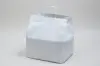 12W x 10D x 14H, White Plastic Catering Bags with Clip Loop Handles
