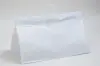 19W x 10D x 12H, White Plastic Catering Bags with Clip Loop Handles