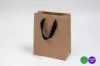 8W x 4D x 10H, Kraft Eurotote Bags with Twill Handles
