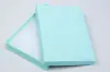 3-3/4L x 5-1/4W x 7/8H, 2-Piece Set-Up Jewelry Boxes w/Fiber Insert, Blue Ice Gloss