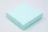 3-1/2L x 3-1/2W x 1H, 2-Piece Set-Up Jewelry Boxes w/Fiber Insert, Blue Ice Gloss