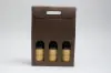 10-5/8L x 3-1/2W x 15H, Italian Wine Boxes, Chocolate Pebble
