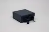 6L x 6W x 2-3/4H, Scratch Resistant Matte Finish Ribbon Magnetic Boxes, Matte Navy