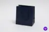 6W x 3-1/2D x 6-1/2H, Matte Eurotote Bags with Rope Handles, Matte Navy