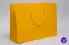16W x 6D x 12H, Matte Eurotote Bags with Rope Handles, Matte Sunshine