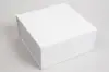 9-1/2L x 9-1/2W x 4-5/7H, Vogue Series 7 Panel Matte Magnetic Boxes, Matte White